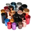 Titanium Aluminum Alloy Tea Box Storage Portable Small Tea Jar