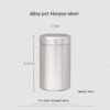 Titanium Aluminum Alloy Tea Box Storage Portable Small Tea Jar